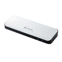 【送料無料】エレコム ELECOM Type-Cドッキングステーション PD対応 シルバー DST-TB301SV