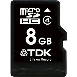 TDK microSDHCカード CLASS4 8GB SDカードアダプター/収納ケース付き T-MCSDHC8GB4【3500円以上お買い上げで送料無料】