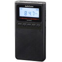 オーム電機 録音機能付きラジオ ブラック RAD-F830Z-K