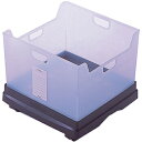 ナカバヤシ 環境配慮型キャパティEベース W5タイプ クリア×ブラック REB-W5-D