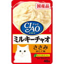 いなばペットフード チャオ CIAO ミルキーチャオ ささみ ほたて味 40g 3751956 ◇◇