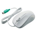 エレコム ELECOM PS/2光学式マウス (Mサイズ) M-K6P2RWH/RS