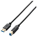 エレコム ELECOM USB3.0ケーブル(A-B) USB3-AB10BK/RS