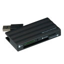 ナカバヤシ Digio2 USB3.0 マルチカードリーダー SD/CF/microSD用 ブラック CRW-33M68BK