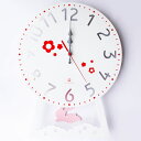 【期間限定送料無料】ヤマト工芸 振り子時計 CHILD clock YK14-104-Wh ウサギ(ホワイト)【smtb-u】