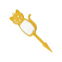 コンパル ドラねこくんのプレート 中 イエロー