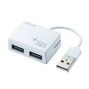 サンワサプライ カードリーダー付きUSB2.0ハブ ホワイト USB-2HC319W