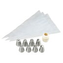ヨシカワ 3Dフラワー口金 8PCS SJ2549