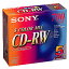 SONY ソニー CD-RW 700MB カラーミックス 5枚 5CDRW700EX