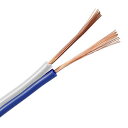 オーム電機 スピーカーコード 0.75mm 10m 青白 VFFS-075-10 A/W