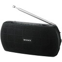 【送料無料】ソニー SONY ステレオポータブルラジオ ブラック SRF-19 B