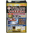 ショッピングアクリル 【送料無料】アサヒペン 油性超耐久シリコンアクリルトタン 12kg こげ茶