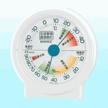 エンペックス生活管理温湿計