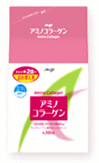 アミノコラーゲン　214g★8月17日9:59まで1880円（税別）以上で送料無料★スプーン1杯で5000mgのコラーゲン、しかも200g缶より2回分お得な詰め替え用パック！