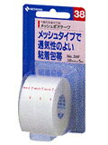 メッシュポアテープ 38mmX5m【5000円（税別）以上で送料無料】メッシュタイプで通気性のよい粘着包帯