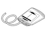 【定形外郵便で送料無料】オムロン血圧計用　腕帯Nタイプ（HEM-CUFF-N）※※...:webdrug:10004165