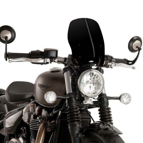 Puig プーチ ニュージェネレーションNKスクリーン(TOURING) BONNEVILLE BOBBER TRIUMPH トライアンフ スクリーン 外装