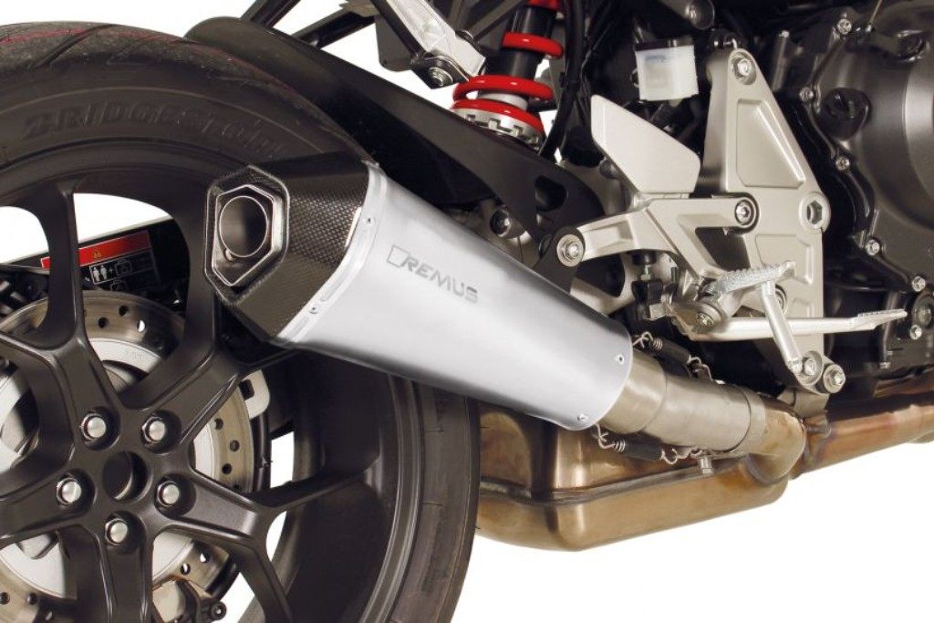 REMUS レムス HYPERCONE スリップオンマフラー 中間パイプ付 CB 1000 R HONDA ホンダ マフラー サイレンサー材質：マットステンレス