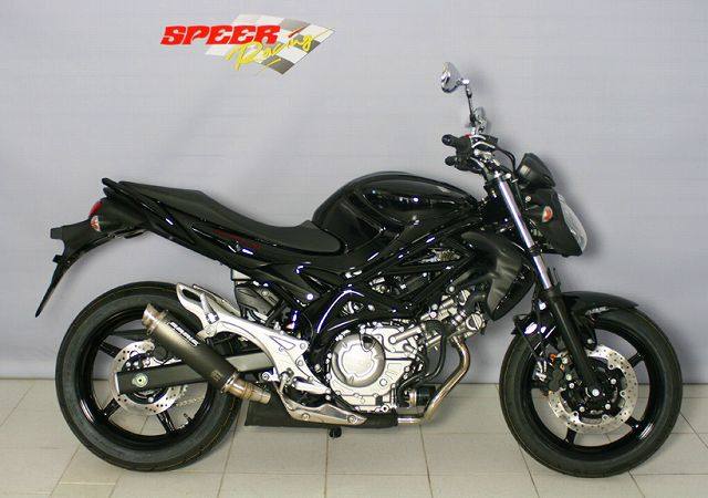 BODIS ボディス スリップオンマフラー ステンレス ブラック GPC-2 Gladius SV650 SUZUKI スズキ マフラー