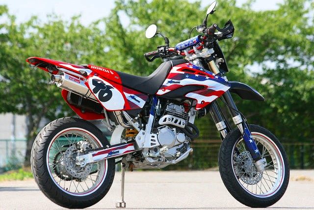 K2TEC ケイツーテック K-Dirt「ケイ・ダート」スリップオンマフラー (モタードタイプ) 極小バッフル装着タイプ XR250 HONDA ホンダ スリップオンマフラー マフラー