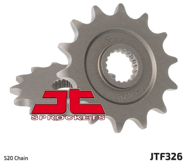 JT SPROCKETS JTスプロケット Steel Standard Front Sprocket 326 - 520 CR125 RV HONDA ホンダ ドライブスプロケット・フロントスプロケット 駆動系