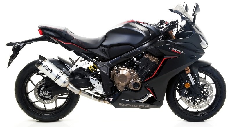 ARROW アロー THUNDER サイレンサー CB650R CBR650R HONDA ホンダ スリップオンマフラー マフラー サイレンサー材質：アルミニウム