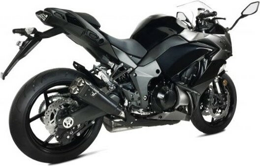 IXRACE アイエックスレース ヘキサゴン デュアルエンド 左右2本出し マフラー Z1000 SX KAWASAKI カワサキ スリップオンマフラー サイレンサータイプ：マットブラック(M9B)