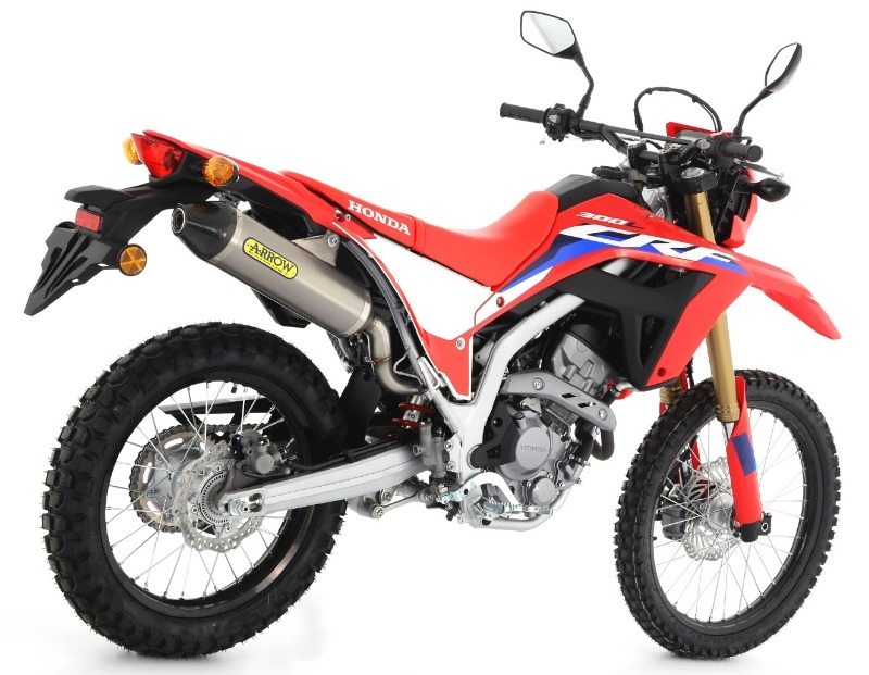 ARROW アロー THUNDER スリップオンマフラー CRF 250 L RALLY 300 HONDA ホンダ マフラー サイレンサー材質：チタン