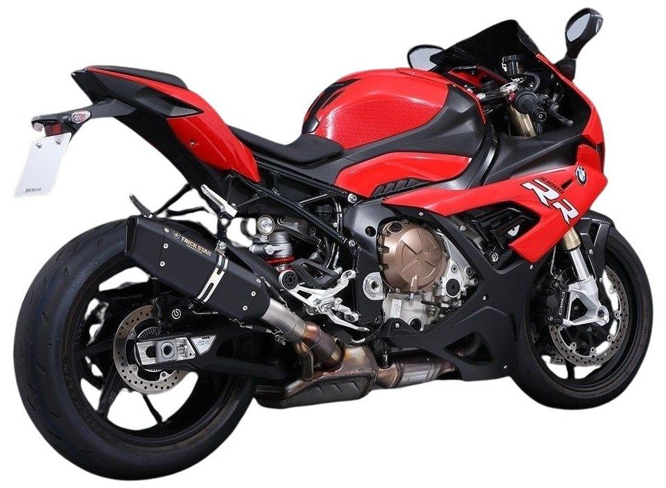 TRICKSTAR トリックスター 政府認証スリップオンマフラー IKAZUCHI ショート S1000RR BMW スリップオンマフラー マフラー サイレンサータイプ：IKAZUCHIブラックエディション