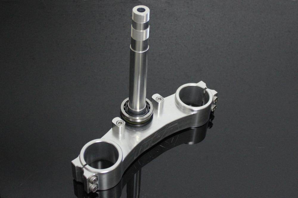 TYGA PERFORMANCE タイガパフォーマンス アンダーブラケット CNC シルバー CBR600RR Forks MC21/28 Shaft NSR250R HONDA ホンダ ハンドルポスト・ハンドルライザー ハンドル周辺パーツ ハンドル