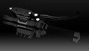 PerformanceMachine パフォーマンスマシン ハイドロリック・ブレーキマスターシリンダー 9/16インチ穴 (シングルキャリパー用) CONTOUR 汎用