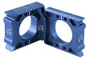 HammerHead ハマーヘッド ホイール関連パーツ アクスルブロック カラー:ブルー WR250F WR250R WR250X (モタード) WR450F YZ125 YZ250 YZ250F YZ450F
