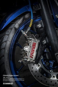 【frando】【フランドー】【】【キャリパーサポート】【HF-2キャリパーサポートセット】【キャリパーカラー:ブラック】【YZF-R25YZF-R3】