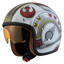 HJC エイチジェイシー ジェットヘルメット HJH126 FG-70s X-WING FIGHTER PILOT (ファイターパイロット ) サイズ:M(57-58cm)