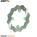 RaceFX レースエフエックス ディスクローター RFX Race Rear Disc カラー:Green I KX80 97-99 KX85 00-17 YZ80 86-92