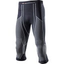 X-Bionic エックスバイオニック アンダー・インナーウェア MOTOLIGHT 3/4 PANTS,BLACK/GREY SIZE:M