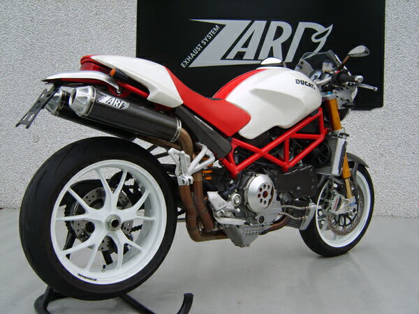 [DUCATI MONSTER S2 [モンスター]] ZARD スリップオンマフラー 左右2本出し