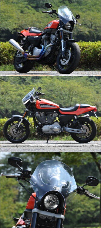 【セール特価！】[ハーレー XR1200 SPORTSTER 1200 [スポーツスター]] CHIC DESIGN ガイラ スポーツシールド