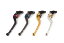 LSL エルエスエル アジャスタブルクラッチレバー アジャスターカラー:ゴールド レバーカラー:シルバー レバータイプ:スタンダード