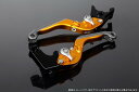 SSK エスエスケー アルミビレットアジャストレバーセット 可倒延長式 アジャスターカラー:マットシルバー エクステンションカラー:マットチタン レバー本体カラー:マットゴールド S1000R S1000RR