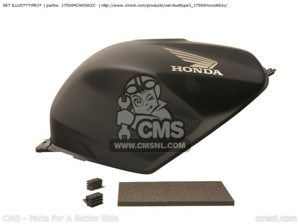 CMS シーエムエス SET ILLUST*TYPE3* VFR800A 4 USA HONDA ホンダ ガソリンタンク タンク関連 外装