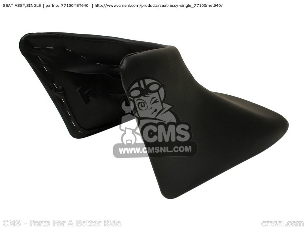 CMS シーエムエス SEAT ASSY，SINGLE CBF500 2004 4 ENGLAND EUROPEAN DIRECT SALES / 3ED FRANCE CMF IRELAND 2006 6 25K CBF500A ABS HONDA ホンダ シート シート関連 外装