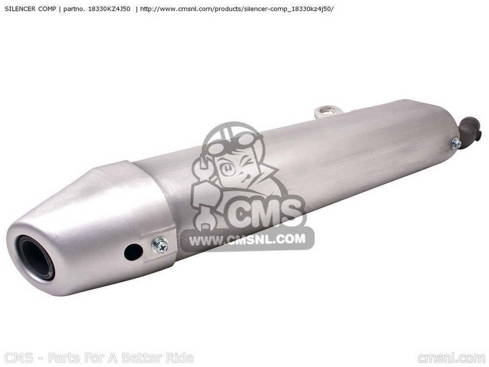 CMS シーエムエス SILENCER COMP CR125R 3 AUSTRALIA EUROPEAN DIRECT SALES HONDA ホンダ 補修・汎用サイレンサー マフラー