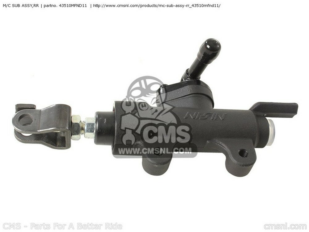 CMS シーエムエス M／C SUB ASSY，RR CB1000R 9 AUSTRALIA ENGLAND / MPH EUROPEAN DIRECT SALES FRANCE CMF A B CB1000RA ABS ST HONDA ホンダ ブレーキマスターシリンダー ブレーキ