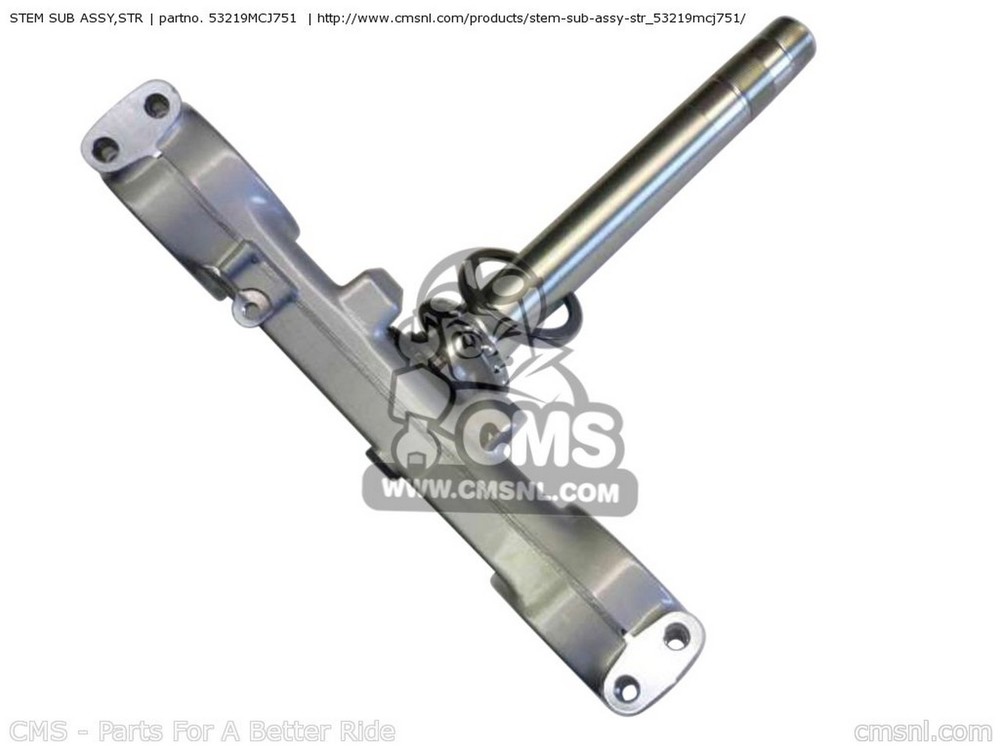 CMS シーエムエス STEM SUB ASSY，STR CBR900RR FIREBLADE 3 BRAZIL HONDA ホンダ トリプルツリー・ステム・アンダーブラケット ハンドル