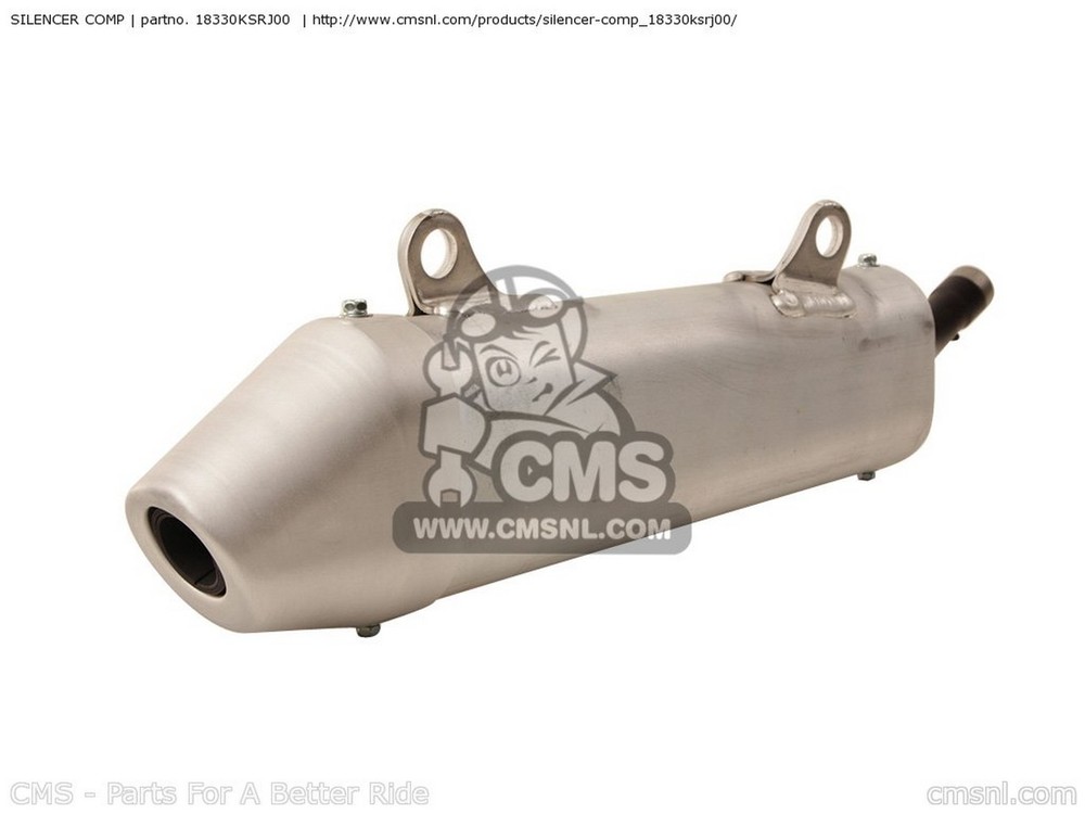 CMS シーエムエス SILENCER COMP CR125R 4 AUSTRALIA EUROPEAN DIRECT SALES HONDA ホンダ 補修・汎用サイレンサー マフラー