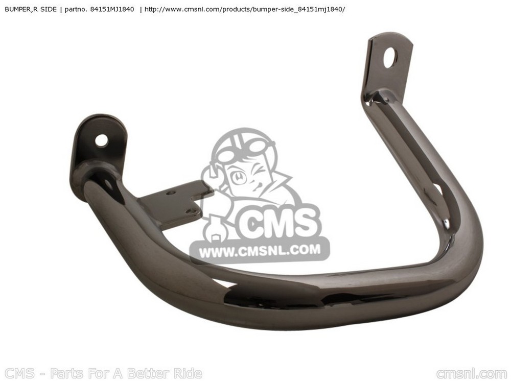 CMS シーエムエス BUMPER，R SIDE CBX750P2 2001 1 GEN EXPORT / KPH TYPE 4 PLR GENERAL MK 2 PLB 3 MOT 5 6 MOROCCO BLA PERU PERUMK HONDA ホンダ エンジンガード フレーム