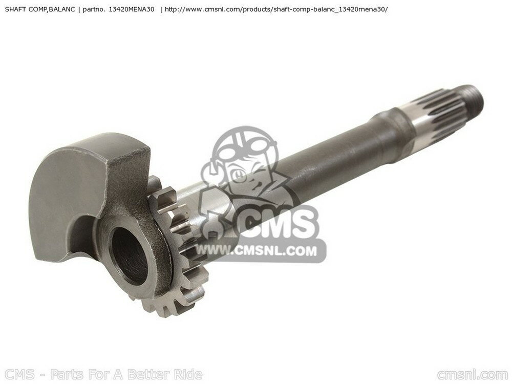 CMS シーエムエス SHAFT COMP，BALANC CRF450R 2009 9 AUSTRALIA EUROPEAN DIRECT SALES 2010 A 2011 B HONDA ホンダ ミッション・ギア エンジンパーツ エンジン