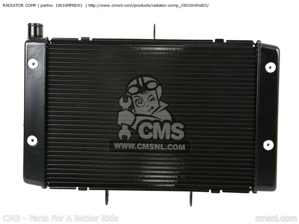 CMS シーエムエス RADIATOR COMP CB1000R 9 AUSTRALIA ENGLAND / MPH EUROPEAN DIRECT SALES FRANCE CMF A B ST CB1000RA ABS CBF1000F 2010 MKH 2011 CBF1000FA CHINA 98P 2ED TYPE 2 CBF1000FS TS2ED TS CBF1000FT HONDA ホンダ ラジエーター 冷却関連 エンジン