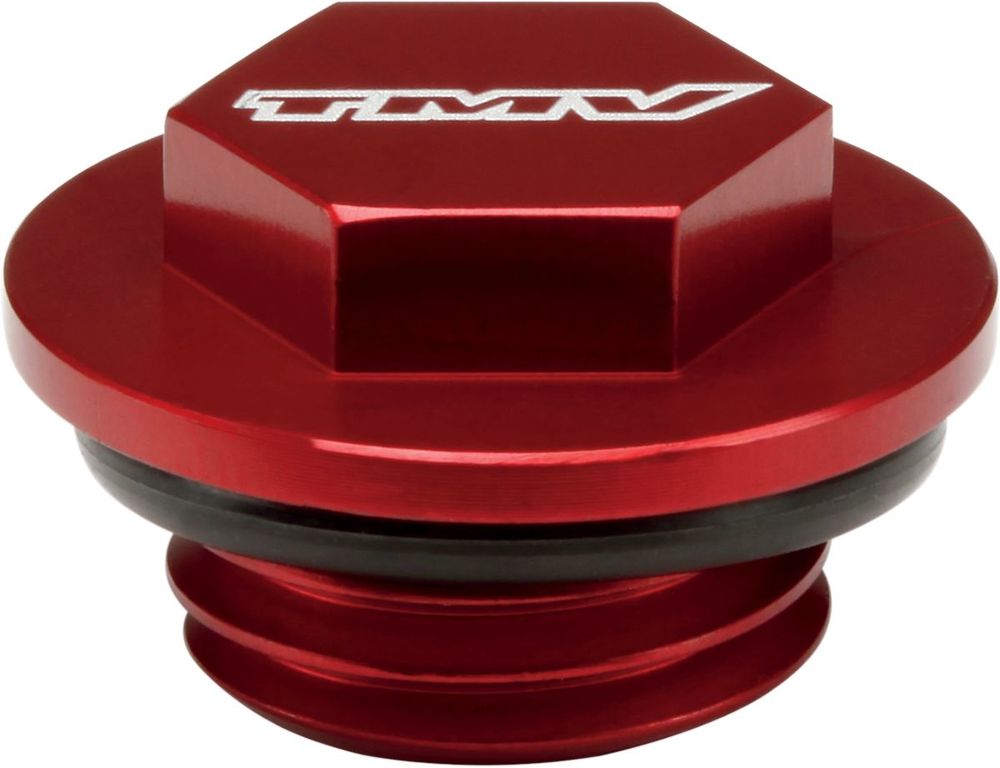 TMV ティーエムブイ OIL PLUG HONDA RED [0950-0292] CR125 CR250R 2005 - 2016 CRF250R CRF250X CRF450R CRF450X ホンダ フィラーキャップ エンジンパーツ エンジン
